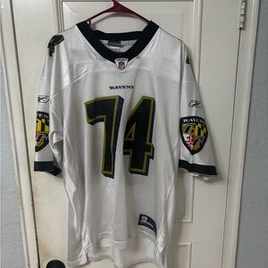 Vintage NFL Reebok Baltimore Ravens #74 Michael Oher Jersey